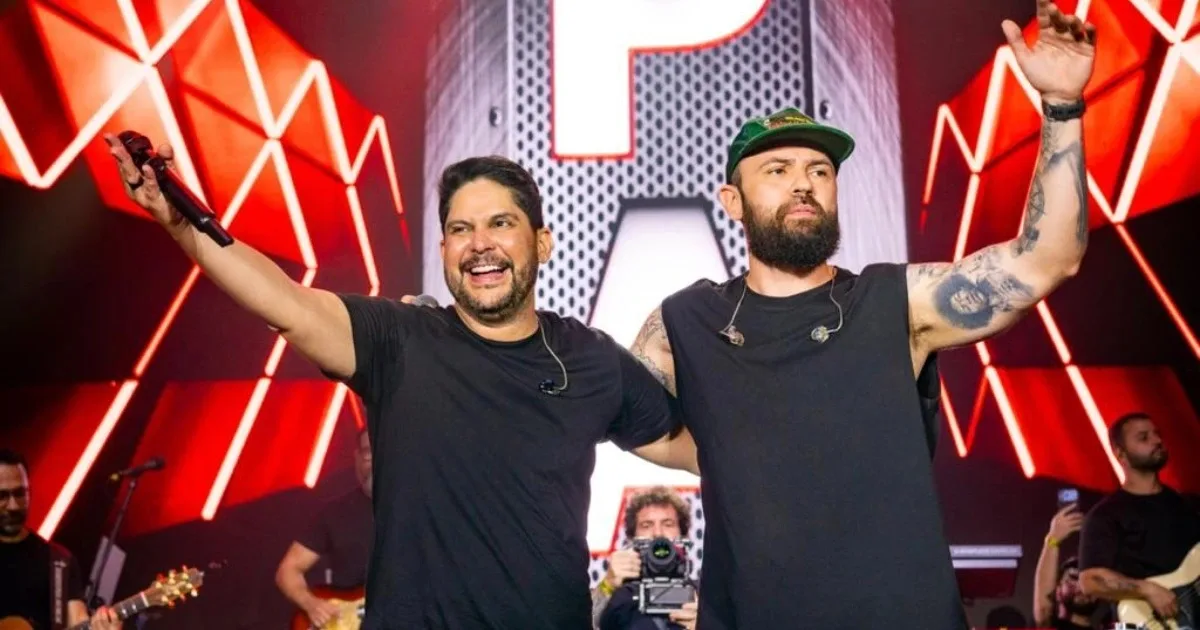 Jorge e Mateus em fotografia de divulgação de Primavera