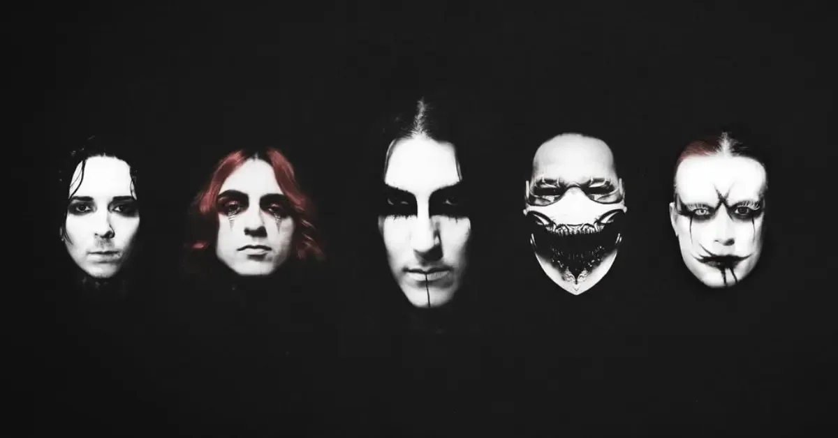 Motionless In White em fotografia de divulgação
