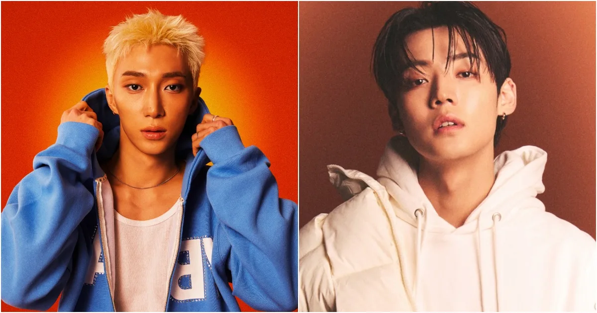 from20 e Kang Yuchan em retratos de divulgação da turnê brasileira.