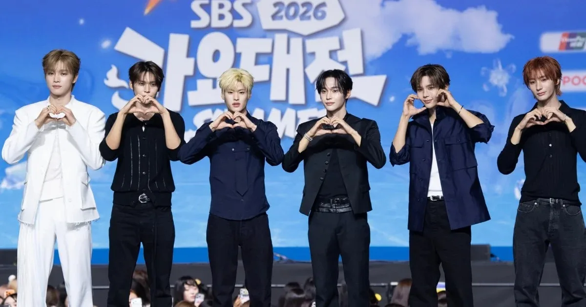 RIIZE durante o SBS Gayo Daejeon Summer 2026